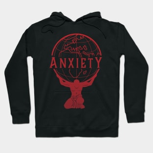 Ancient Greek Atlas God Anxiety Earth Globe Hoodie